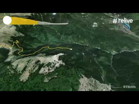 Traseu bicicleta RELIVE 3D: Piatra Arsa-Sinaia-Busteni