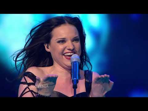 2007 Slovenia: Alenka Gotar - Cvet z juga (15th place at Eurovision Song Contest in Helsinki