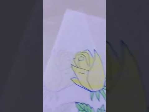 beautiful flower design by @eswaricrafts #trending #subscribe #embroidery #drawing #shots #art