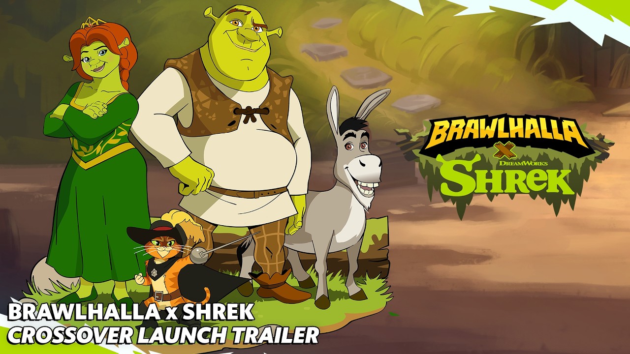 Brawlhalla x Shrek Crossover Event Launch Trailer