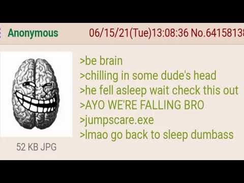 Anon Gets a Jumpscare From Gigachad Brain - 4Chan Greentext Stories