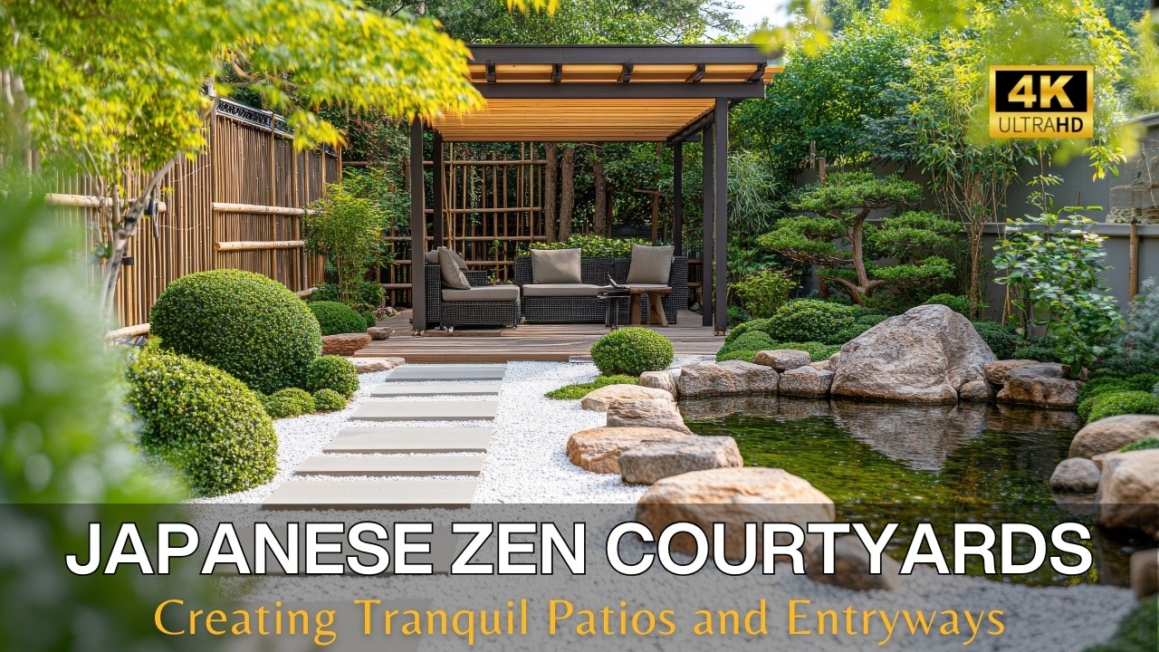 Transform Your Rustic Farmhouse with Japanese Zen Courtyard Designs for Ultimate Serenity