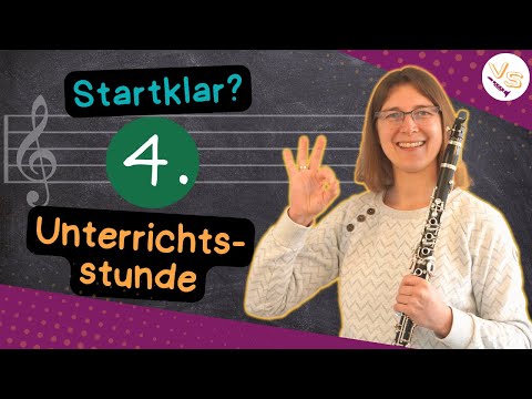 Startklar? - Die 4. Unterrichtsstunde | Klarinette lernen für Anfänger