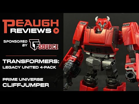 Video Review: Transformers Legacy United - Prime Universe CLIFFJUMPER