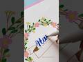 Happy Birthday Card DIY #short #nhuandaocalligraphy #diy #handlettering #lettering #greetingcard