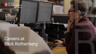 Blick Rothenberg - Careers (What's it like working at Blick Rothenberg)