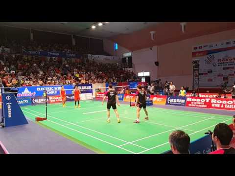 Badminton Asia Mixed Team Championships 2017 - Final China vs Japan Yoo/Kim vs Kamura/Sonoda 1