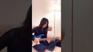 Water - Tyla【#Yumiki Erino #guitararrangement】#shorts