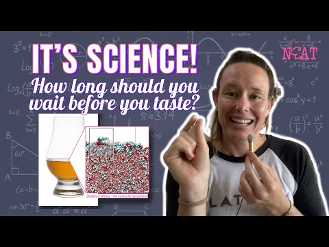 Why do spirits smell less alcoholic in your glass over time? The molecular perspective!