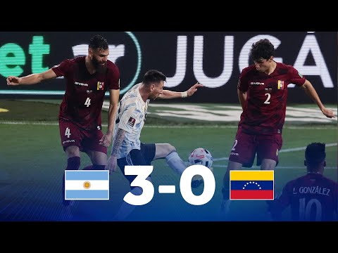 Argentina 3-0 Venezuela 