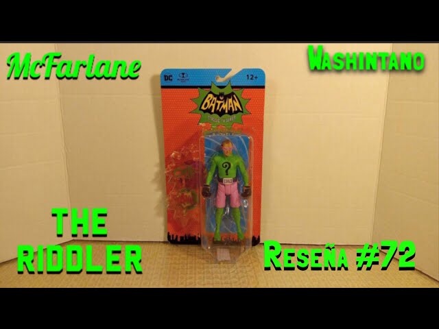 Vídeo relacionado con McFarlane Toys - Figura de acción de Boxeo Retro Riddler de 5 Pulgadas con Burbujas de acción, a Partir de 12 años