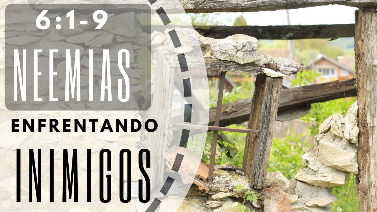 → NEEMIAS 6 | Estudo Bíblico | Versículos 1 ao 9 | Hernandes Dias