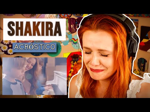 Shakira's new song BROKE me... Vocal Coach reacts to 'Acróstico' (ft. Analysis and lots of crying)