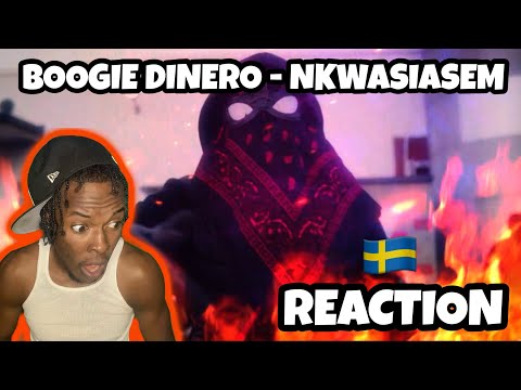 AMERICAN REACTS TO SWEDISH DRILL RAP NEW WAVE! BOOGIE DINERO NKWASIASEM (OFFICIAL VIDEO)