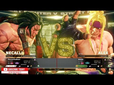 "Best Bout Replays"  SFV AE - PhenomTheBeast vs WiiASE  (1080pHD 60fps)