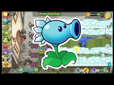Plants vs zombies 2 Snow Pea Mastery Max Level