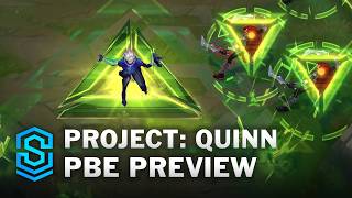 PROJECT: Quinn Skin Spotlight - Pre-Release - PBE Preview - League of Legends