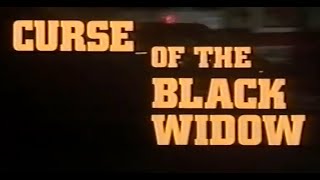 1977 Curse Of The Black Widow Dan Curtis Spooky Mo