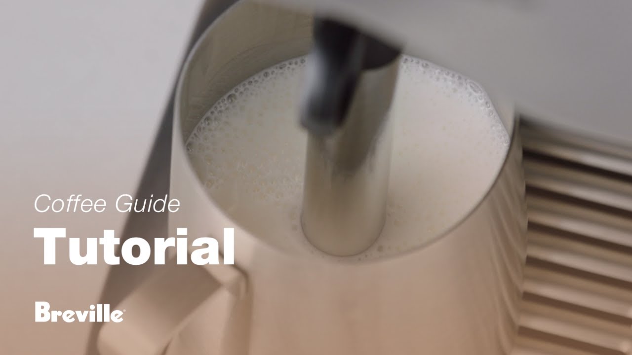 How to adjust milk temperature and texture 
