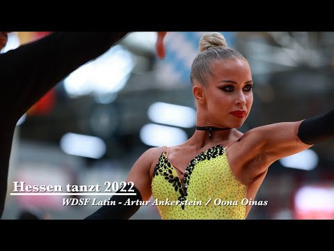 Hessen tanzt 2022 - Semi Final WDSF Latin - ChaCha - Artur Ankerstein/Oona Oinas