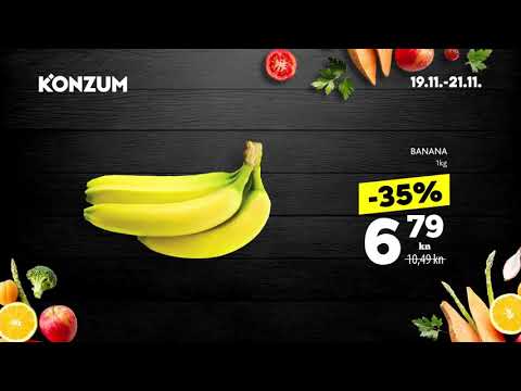 Konzum super akcija od 19.-21.11.2018.