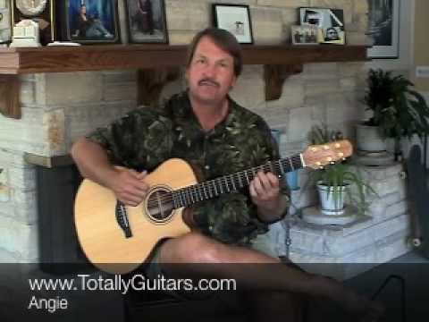 David Graham - Angie Guitar lesson