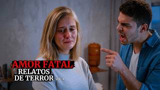 RELATOS DE TERROR DE AMOR FATAL | ELE ME TRANCOU NUMA GAIOLA