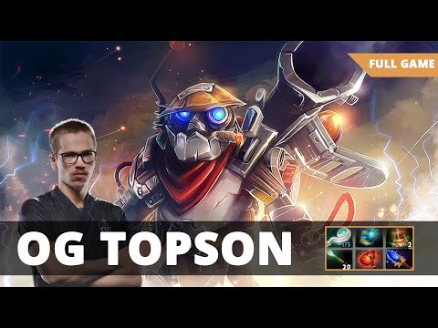 OG Topson Clockwork - Dota 2 Pro Gameplay Patch 7.23