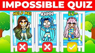 IMPOSSIBLE QUIZ IN ROBLOX!