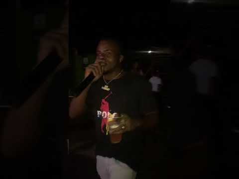 Live performance by Matik boss and Smart alian at (1414 tallawah lounge in Falmouth)