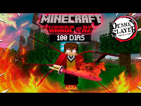 I Played Minecraft Demon Slayer For 100 DAYS (Kimetsu no Yaiba)