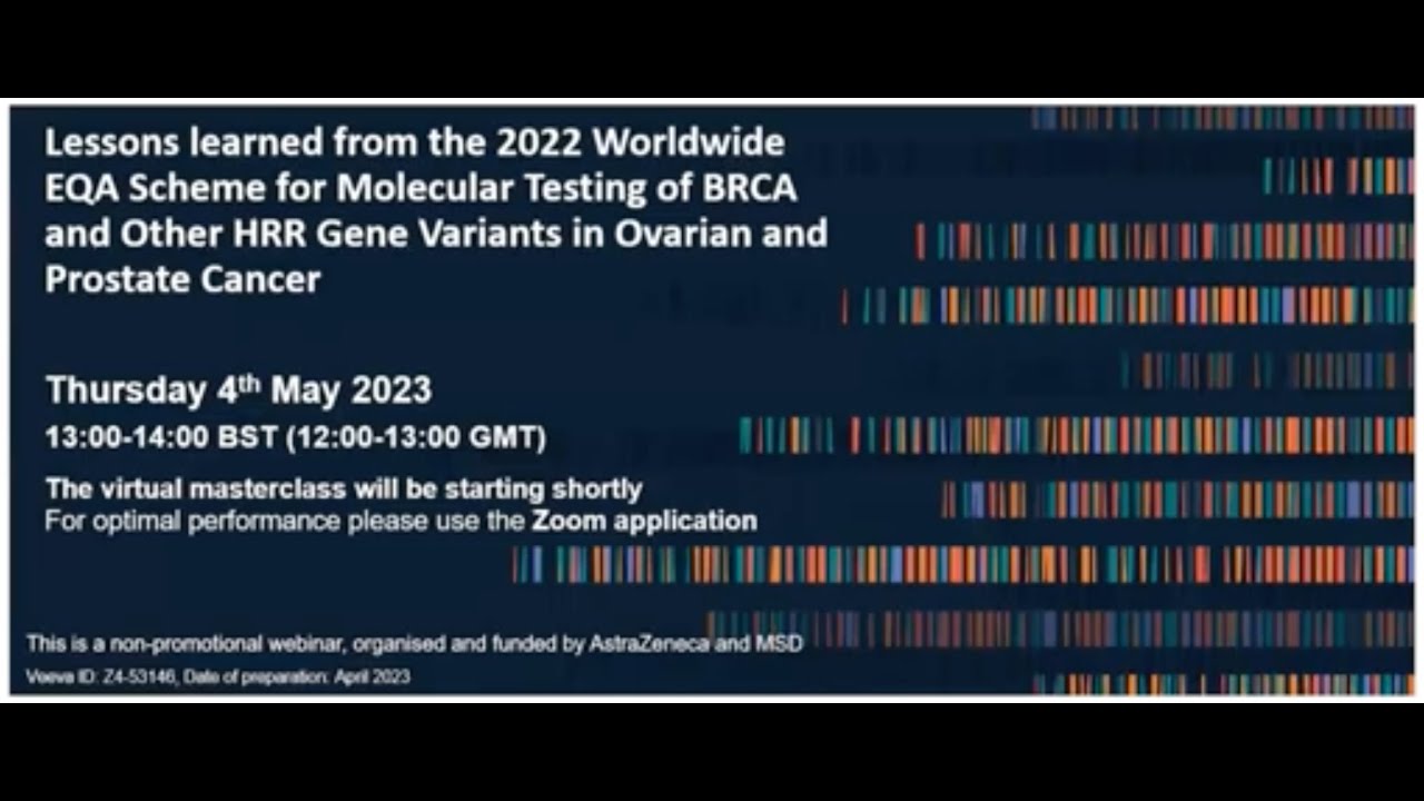 Lessons learned: 2022 EQA scheme for BRCA and other HRR gene variants in ovarian and prostate cancer