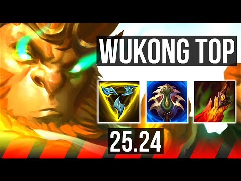 WUKONG vs GAREN (TOP) | 47K damage, Good KDA: 11/2/12 | EUW Master | 25.24