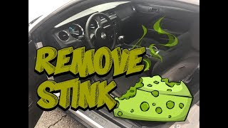 Remove Car Interior Odor Smells (Easy,Cheap,Fast)