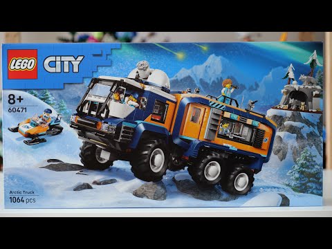 LEGO City 60471 Arctic Explorer Science Lab Truck Speed Build