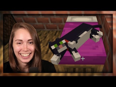 I found CATS at a village in Minecraft [9]