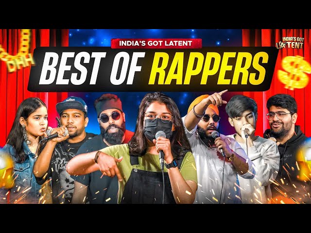 Best Rappers Of Latent | India's Got Latent