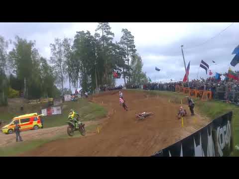 The Great Fall - Heart-stopping Moment: Toni Cairoli's Terrifying Accident at FIM MX of Nations 2014