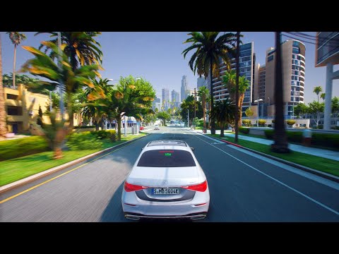 GTA 5 Remastered Graphics And Dense Forest With Ultra Realistic Ray Tracing Gameplay