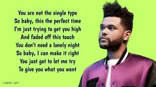 The Weeknd I Feel It Coming Lyrics ft Daft Punk...