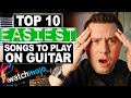 The TOP 10 EASIEST SONGS to Play on Guitar (according to WatchMojo)