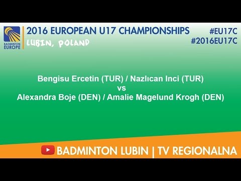 #2016EU17C Lubin-FINAL WD-Bengisu Ercetin&Nazlıcan Inci VS Alexandra Boje & Amalie Magelund Krogh