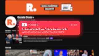 Gazete Duvar'a YouTube Katıl'dan destek olmanın 3 adımı