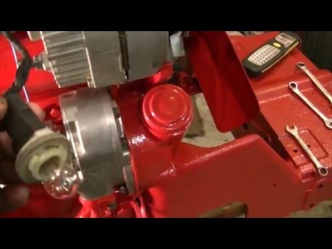6 Volt to 12 Volt Conversion on 4 cyl IHC Tractor w/engine start - zeketheantiquefreak