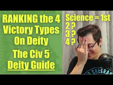 RANKING The 4 Victory Types On Deity! (+ EASY Way To Do Domination) - The Civ 5 Deity Strategy Guide