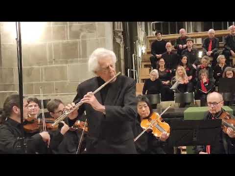 Peter Lukas Graf Zugabe zu Flötenkonzert 29 10 2023 Bern Münster Steadicam One-time addition
