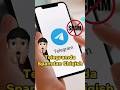 TELEGRAMDA SPAMDAN CHIQISH VA SPAM BOʻLMASLIK