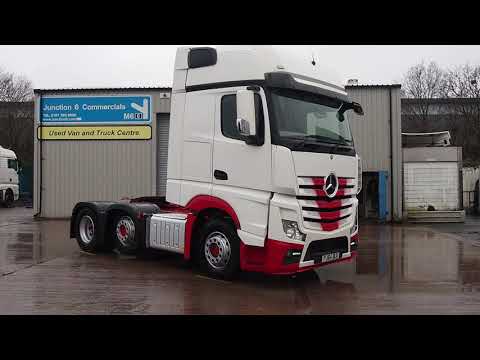 2014 Mercedes Actros 2548LS Gigaspace 6x2 Tractor Unit POA