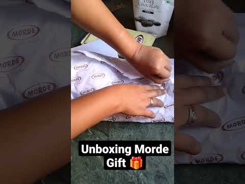 Unboxing Morde Gift 🎁 #unboxing #unboxingvideo #unbox #cake #chocolate #viral