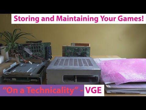 Storing and Maintaining Your Arcade Collection - "On a Technicality"